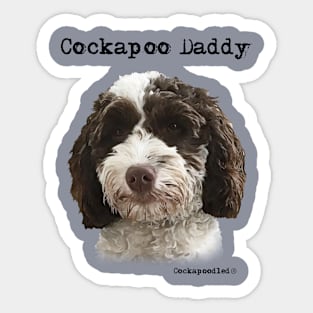 Cockapoo Dog Dad Sticker